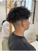 スパイラルパーマ