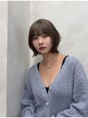 ブリーチなしダブルカラー/レイヤー/縮毛矯正/髪質改善/学割U24