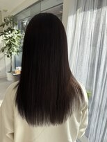 シエル バイ ケンジ 登戸 生田(CIEL by KENJE)&nbsp;濃いめグレージュツヤ髪カラー