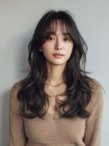 ヴィッカエコル (vicca 'ekolu)&nbsp;レイヤーカット/レイヤーパーマ/小顔ヘア/ココアブラウン