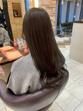 ルページ 千葉(lpage) 髪質改善/顔周りレイヤーカット/グレージュ[千葉/千葉駅]