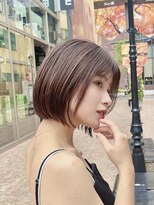 ハルキミナトジャパン 神戸(HARUKI MINATO japan) ボブ 20代30代40代ヘア 切りっぱなし 三ノ宮