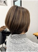【伸びても綺麗ハイライト×ボブ】浦和の美容室ARTS鈴木英治
