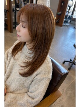 リドル ヘアー 駒生店(Riddle HAIR) バッサリ切らずに変えるレイヤー