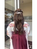 ソエラ(Soera)&nbsp;ハーフアップ/袴着付け