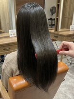 エミュー 大船店(emue) 大船ワンカラーブリーチなしダブルカラーオリーブブラウンカラー