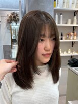 クララジャパン ヒノデ(CLALA JAPAN Hinode)&nbsp;ボブ　ミディアムレイヤー　顔まわり　韓国風　艶髪　髪質改善