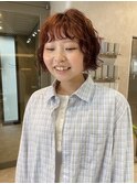 ショートボブパーマボブニュアンスルーズパーマ川崎