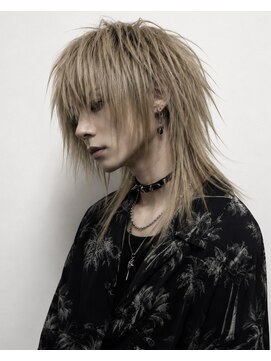 ココ 原宿(KOKO) ＊メンズウルフハイトーンシャギーレイヤーグランジ