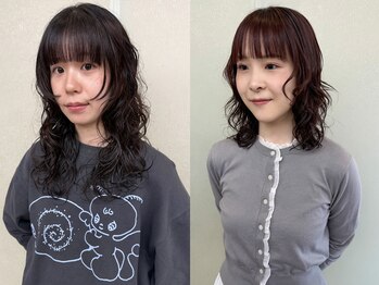 ディー(DEE)の写真/【岡崎】種類豊富なパーマで理想が叶う！《ニュアンスパーマ+カット+ベーシックTR￥7700》