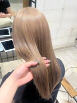 サロン ド ソーホー 蕨(Salon de SOHO)&nbsp;柔らかさたっぷりミルクティーベージュ【佐藤ちほみ】