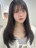 【平日限定】カット+カラー+トリートメント[レイヤーカット/前髪カット]