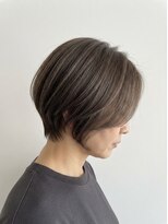 アッシュ 十日市場店(Ash) 白髪ぼかし/ナチュラルハイライト/ショート