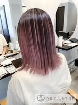 ヘアーラニッシュ 東松戸店(hair Lanish) ピンクーベージュ/外ハネ/20代30代40代