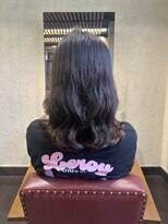 ゼロヘアー(zero hair)&nbsp;コテ巻き風パーマ