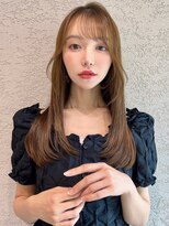 ロンドシトリン 四条烏丸(Lond citrine) 【五島巨幹】ハッシュカット/グレージュ/縮毛矯正/ストレート