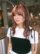 ユルク(JURK nagoya)&nbsp;栄/ハッシュカット/グレージュ/デザインカラー