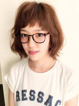グレースモア(Grace More) （久留米/村山）ショートバングふんわりボブ