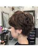 くせ毛風パーマ♪