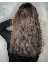 ネウィ 川崎(newi)&nbsp;外国人風アッシュブラウンバレイヤージュ