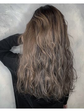 ネウィ 川崎(newi) 外国人風アッシュブラウンバレイヤージュ
