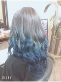 ブルー★グラデーション