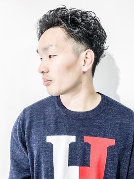 フジヤマ バーバー ショップ(FUJIYAMA BARBER SHOP) ショートレイヤーソフトツーブロック ビジカジ