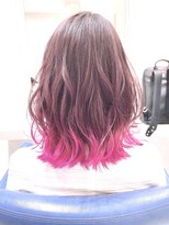 ウーロス(uros.)&nbsp;裾ピンクカラー