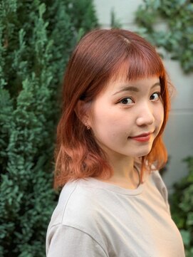 ブローチェ Broche オレンジピグメント