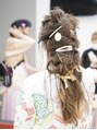 倶楽部ヘアーズ 醍醐本店(HAIR'S) 勉強会の実施や参加も好きで、最近したアレンジ講習の写真!