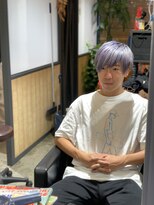 ヘアーアンドスパ エンジェイ(HAIR＆SPA enj) バイオレットカラー