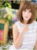 艶カラー★前下がり小顔ミディアムレイヤーc4大宮20代30代40代