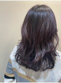 セミロング☆パープルアッシュ