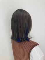 シエル 立川店(CIEL)  【CIEL 佐藤】インナーカラー　ブルー