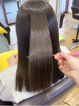 ルッツ(Lutz. hair design) 髪質再生バイカルテ【千代田彩夏】