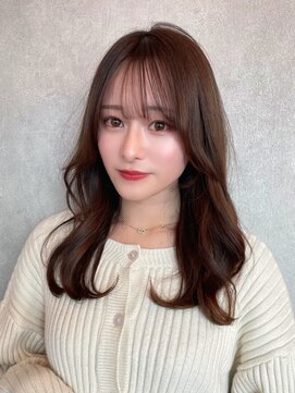 ルームバイシー 新宿(Loom. by Sea) 新宿/韓国ヘア/髪質改善/グレージュカラー/黒髪/ココアベージュ