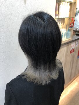 ヘアーグランデシーク(Hair Grande Seeek) ウルフインナーグレー