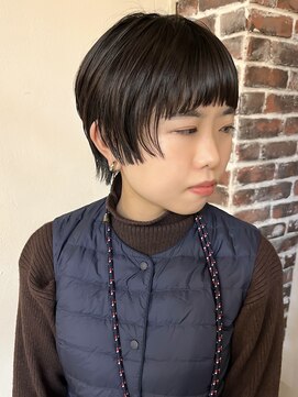 シーズ 栄(sea's) パツっとライン ショートヘア