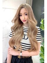 リア 大阪梅田(Ria) ~ミルクティーべージュ シールエクステ~【Ria 大阪 梅田】