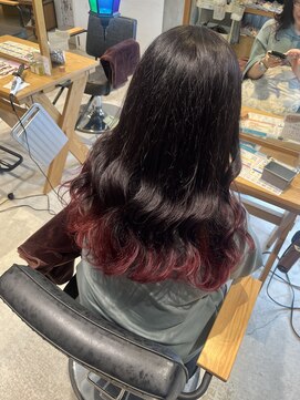 ドット ヘアー ジェム(dot.hair gem) 裾カラー