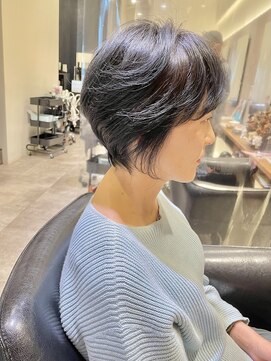 シェル 国分寺(shell) グレージュカラー/ボブウルフ/黒髪/ココアベージュ