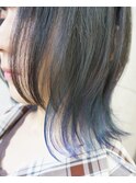 インナーカラー×ブルーバイオレット