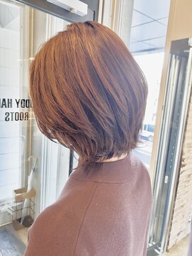 バディヘア ルーツ(BUDDY HAIR ROOTS) ボブ×ウルフスタイル×グレージュ　矢場町、上前津、大須