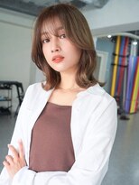 アンジェリカ 広島駅前店(ANGELICA) まろやかミディオリーブブラウン