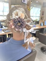 ヴィヴァン(Vivant)&nbsp;【Vivant】2025成人式　着物ヘアセット・振袖《円城寺》