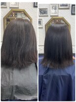 イガワ(IGAWA)&nbsp;縮毛矯正　伸ばしかけ