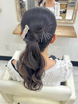 プティクローシェ バイ クオーレ(petite cloche by CUORE) 【お呼ばれ】タイトローポニー