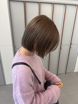 ローレンアオ(LOREN AO) 前髪/アンブレラカラー/こなれミディ/イメチェン/ウェーブパーマ