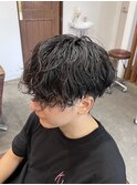 緩め波巻きパーマ+ツイストスパイラルパーマ/マッシュパーマ