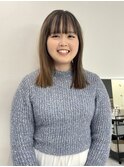 プリンが気になりにくい！前髪インナーカラー♪
